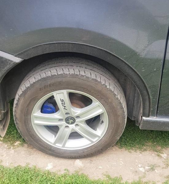 Купити Накладки на арки (4 шт, чорні) 1 бічні двері, Метал для Peugeot Partner Tepee 2008-2018 рр