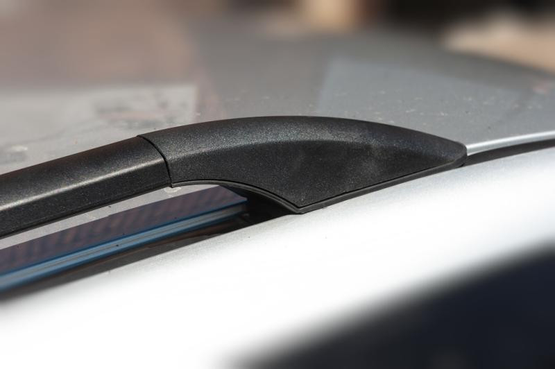 Купить Рейлинги Черные Турецкие Длинная база, Пластиковые ножки для Toyota Rav 4 2006-2013 гг