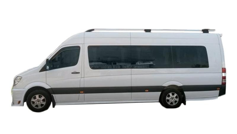 Купити Бокові пороги Спорт (під фарбування) Довга база (L3) для Volkswagen Crafter 2006-2016 рр