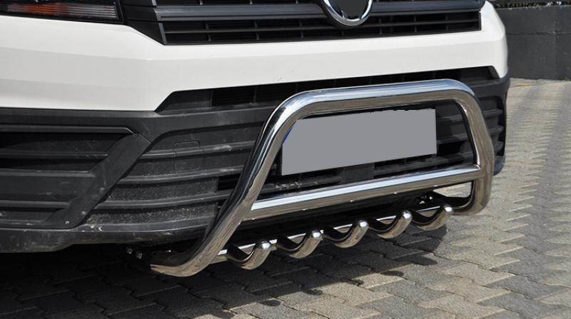 Купить Кенгурятник WT003 (нерж) для Volkswagen Crafter 2016- гг