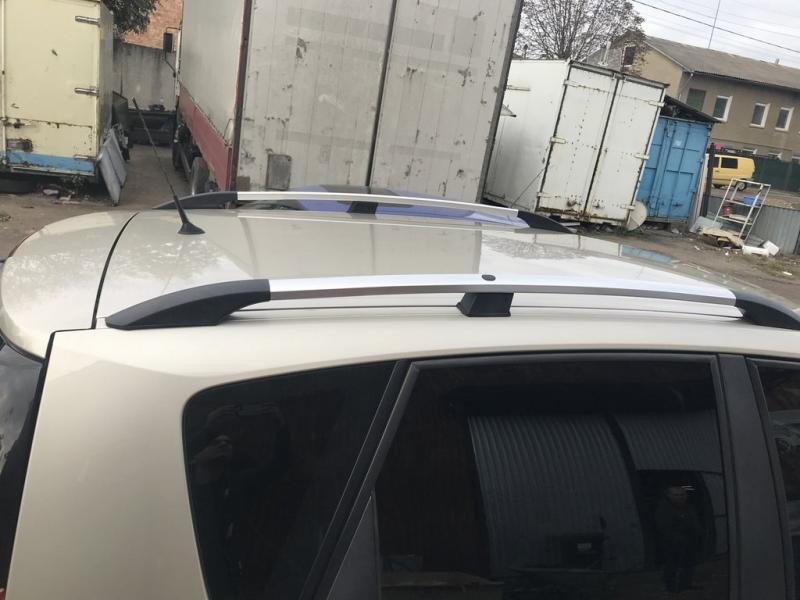 Купити Рейлінги Хром (2 шт) Довга база (Grande) для Renault Scenic/Grand 2003-2009 рр