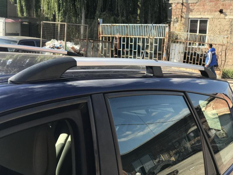 Купити Рейлінги Хром (2 шт) Довга база (Grande) для Renault Scenic/Grand 2003-2009 рр