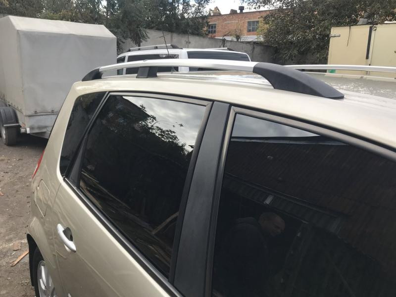 Купити Рейлінги Хром (2 шт) Коротка база для Renault Scenic/Grand 2003-2009 рр