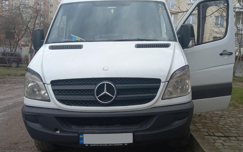 Купити Вії Прямі (чорні, ABS, 2006-2013) Чорний мат для Mercedes Sprinter W906 рр