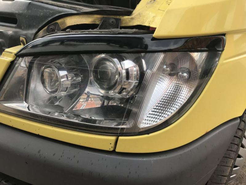 Купити Війки (ABS, чорні) Чорний мат для Mercedes Sprinter W901/902/903/904/905 1995-2006 рр