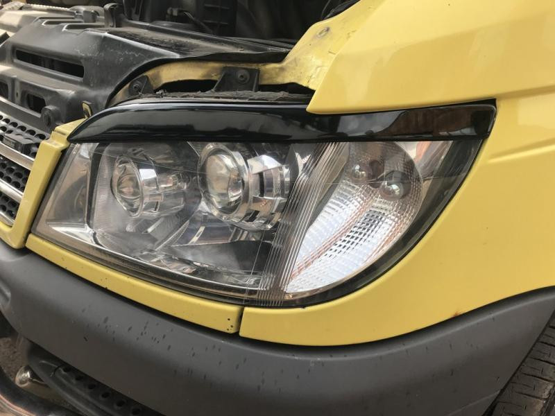 Купити Війки (ABS, чорні) Чорний мат для Mercedes Sprinter W901/902/903/904/905 1995-2006 рр