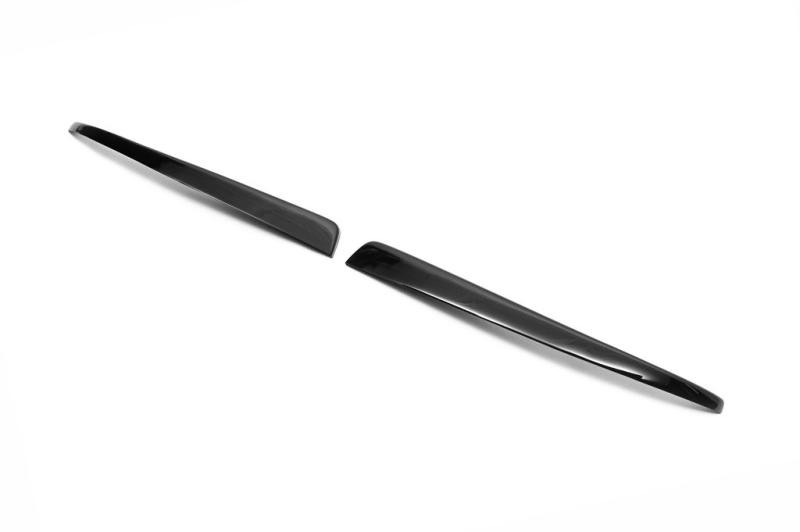 Купить Реснички Прямой капот (2 шт) Черный мат для Volkswagen T4 Caravelle/Multivan