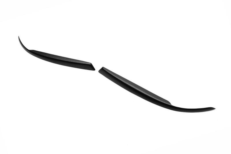 Купить Ресницы Косой капот (2 шт) Черный мат для Volkswagen T4 Caravelle/Multivan