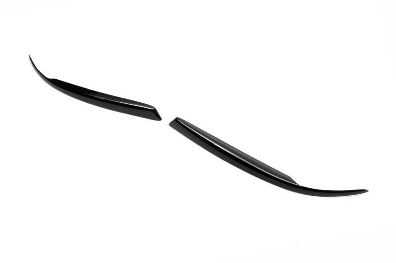 Купить Ресницы Косой капот (2 шт) Черный мат для Volkswagen T4 Caravelle/Multivan