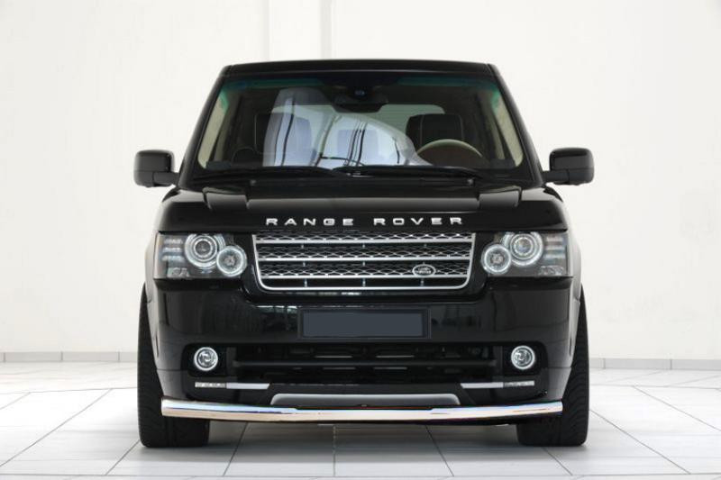 Купити Передній захист ST008 (нерж) для Range Rover III L322 2002-2012 рр