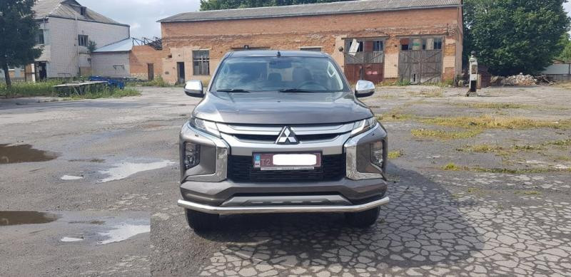 Купити Передній захист ST008 (нерж) для Fiat Fullback 2016- рр