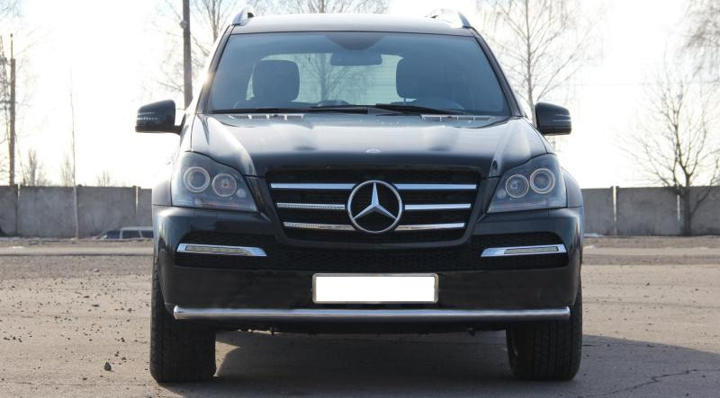 Купити Передняя захист ST008 (нерж) для Mercedes GL сlass X164