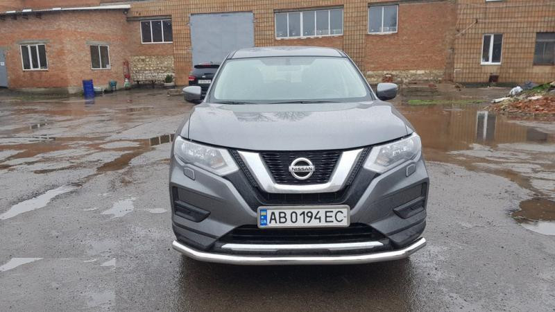 Купити Передній захист ST008 (нерж) для Nissan X-trail T32 / Rogue 2014-2021 рр