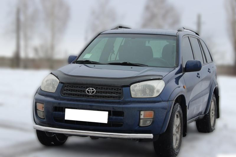 Купити Передній захист ST008 (нерж) для Toyota Rav 4 2001-2005 рр
