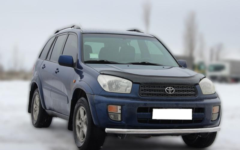 Купити Передній захист ST008 (нерж) для Toyota Rav 4 2001-2005 рр