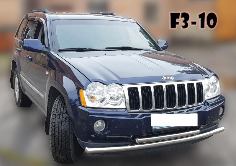 Купити Передній захист ST014 (нерж.) d60/42 для Jeep Grand Cherokee WK 2004-2010рр