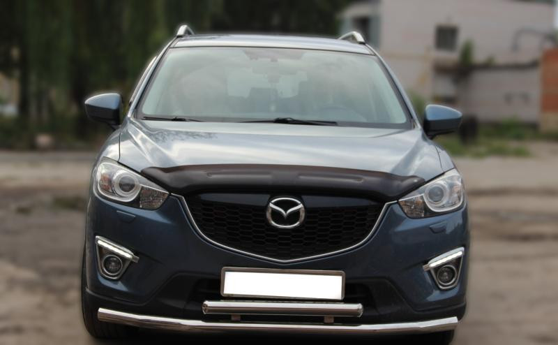 Купити Передній захист ST014 (нерж.) d60/42 для Mazda CX-5 2012-2017рр