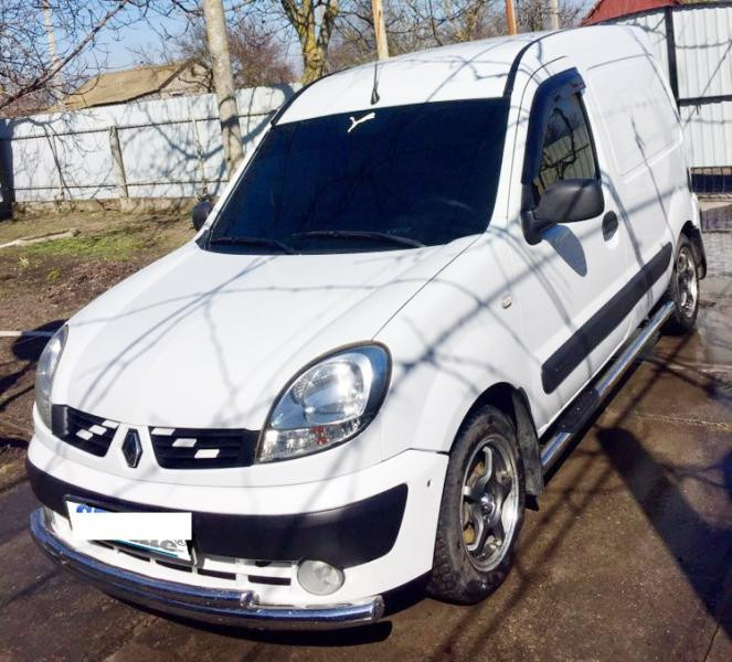 Купити Передній захист ST014 (нерж.) d60/42 для Renault Kangoo 1998-2008 рр