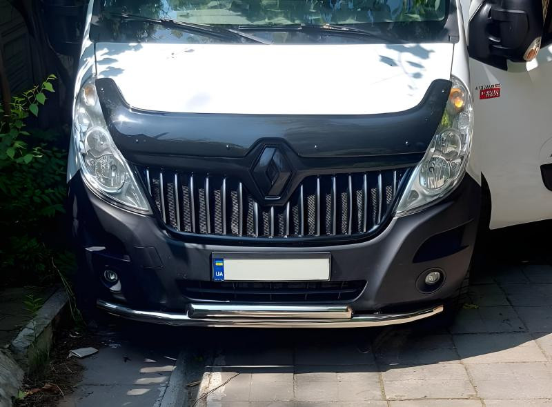 Купити Передній захист ST014 (нерж.) d60/42 для Renault Master 2011-2023 рр