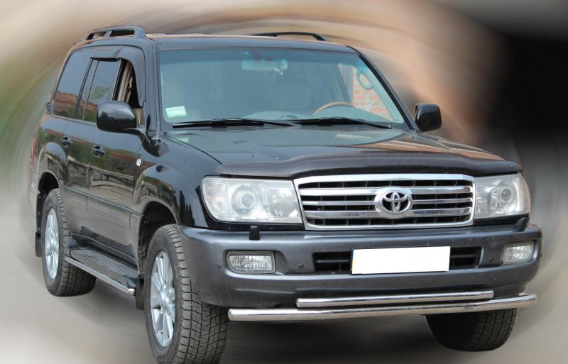 Купить Передняя защита ST014 (нерж.) d60/42 для Toyota Land Cruiser 100
