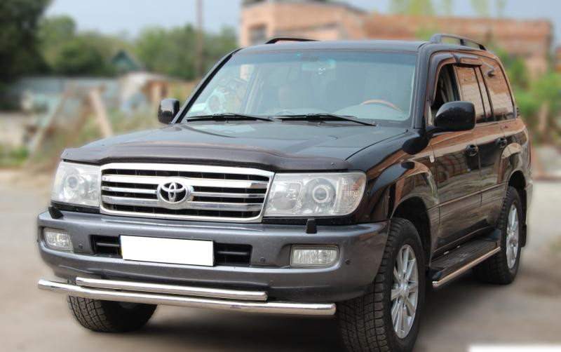 Купить Передняя защита ST014 (нерж.) d60/60 для Toyota Land Cruiser 100