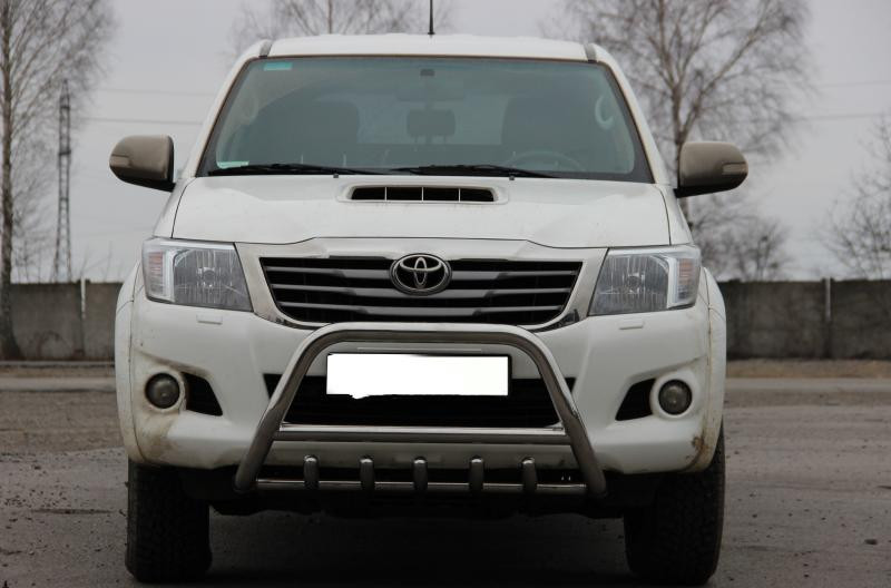 Купити Кенгурятник WT003 (нерж) для Toyota Hilux 2006-2015 рр