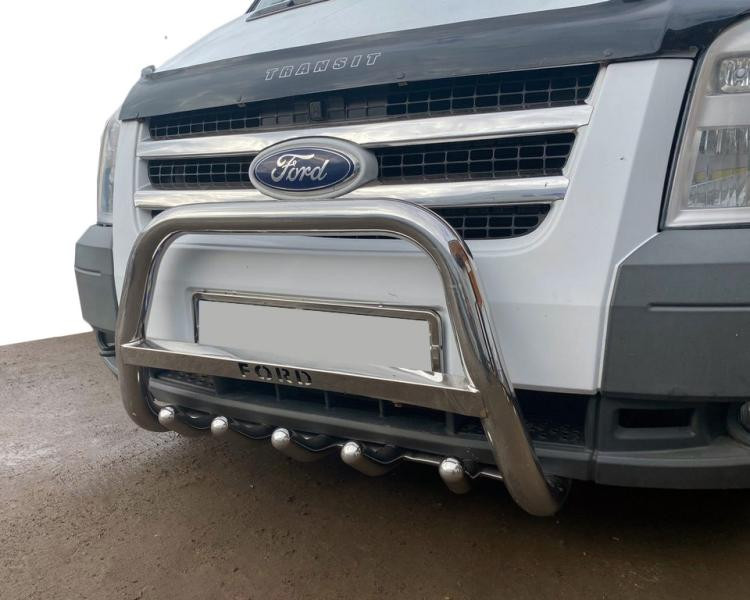 Купити Кенгурятник WT004 (нерж) для Ford Transit 2000-2014 рр