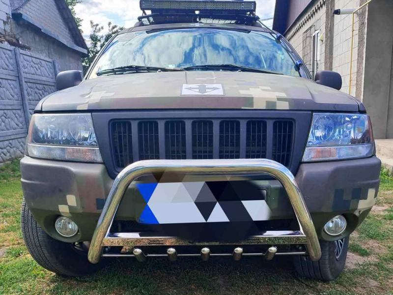 Купити Кенгурятник WT004 (нерж) для Jeep Grand Cherokee WJ 1999-2004рр