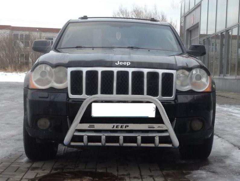 Купити Кенгурятник WT004 (нерж) для Jeep Grand Cherokee WK 2004-2010рр