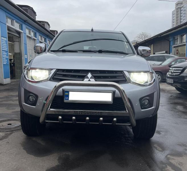 Купити Кенгурятник WT004 (нерж) для Mitsubishi L200 2006-2015 рр