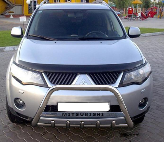 Купити Кенгурятник WT004 (нерж) для Mitsubishi Outlander 2006-2012 рр
