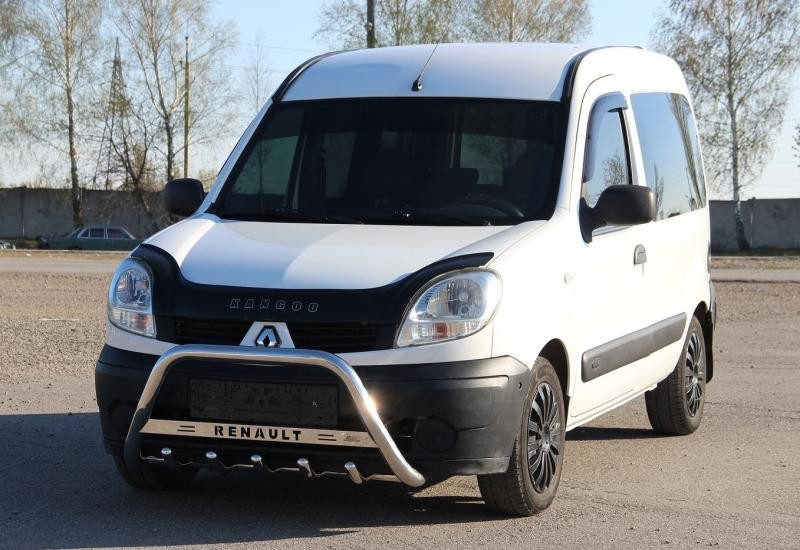 Купити Кенгурятник WT004 (нерж) для Renault Kangoo 1998-2008 рр