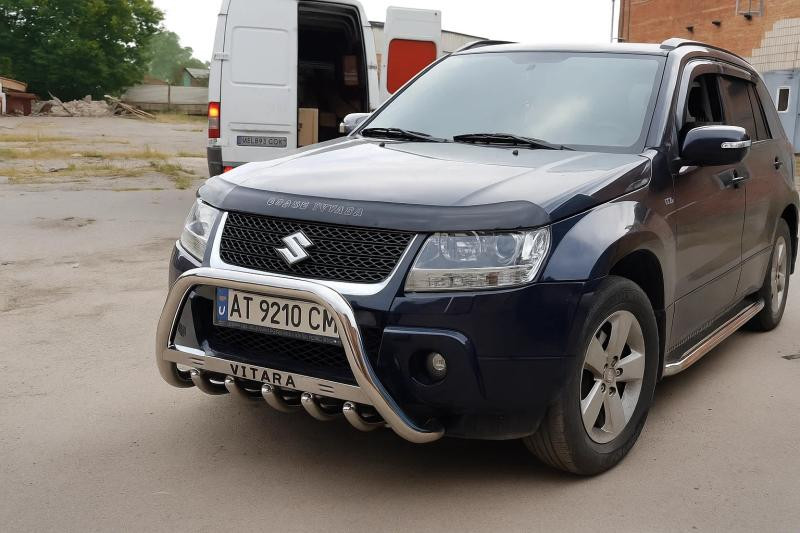 Купити Кенгурятник WT004 (нерж) для Suzuki Grand Vitara 2005-2017 рр