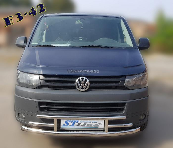 Купить Нижняя губа F3-42 (нерж) для Volkswagen T5 2010-2015 гг