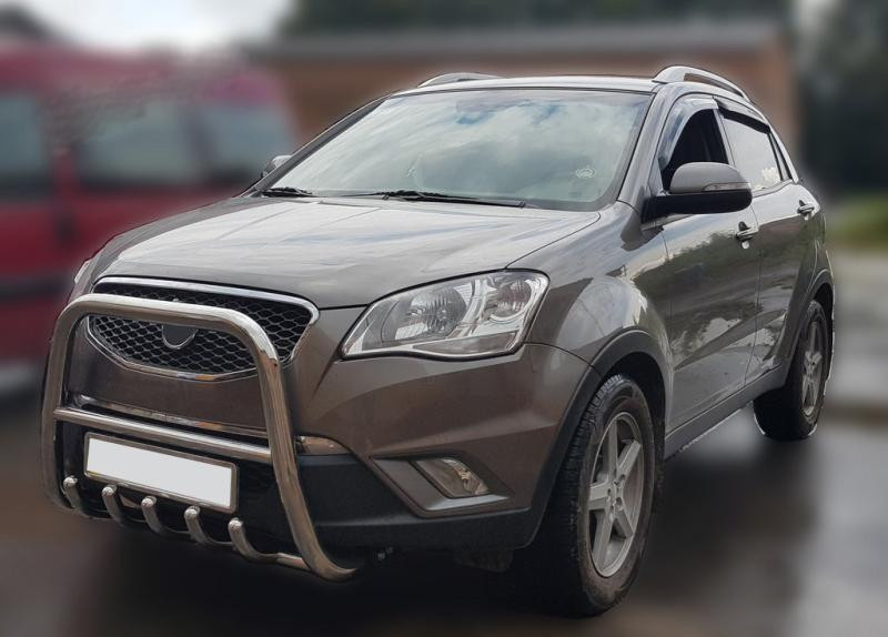 Купити Кенгурятник F1-40 (нерж.) для SsangYong Korando 2010-2019 рр