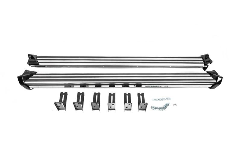 Купити Бокові пороги ОЕМ (2 шт., алюміній) для Mercedes G сlass W463 1990-2018рр