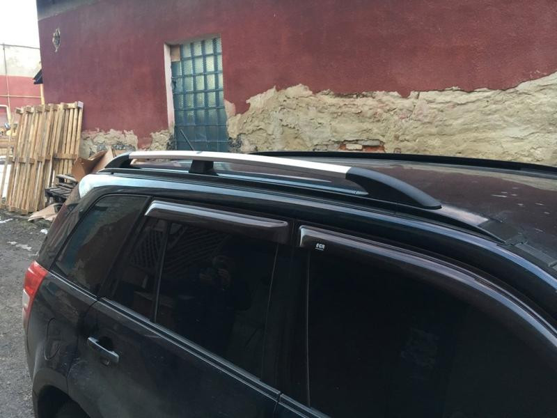 Купить Рейлинги DD (хром) для Suzuki Grand Vitara 2005-2017 гг