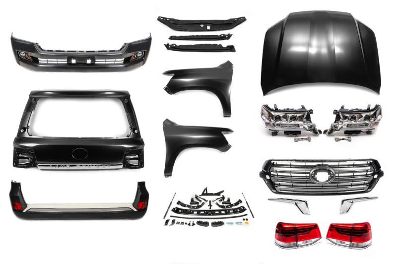Купити Комплект рестайлінгу з LC200 2008-2015 на LC 2016- Comfort для Toyota Land Cruiser 200