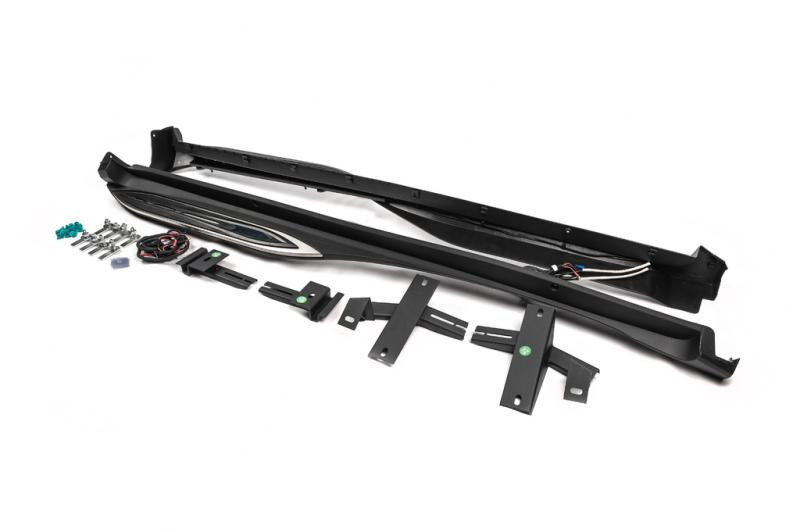 Купить Боковые подножки Оригинал V2 (2 шт, алюм.) для Toyota C-HR 2016-2023 гг