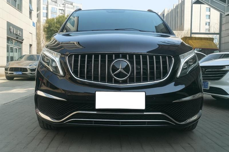 Купить Передняя решетка GT Panamericana Chrome (2014-2019 для V-class) для Mercedes Vito/V-class W447 2014- гг