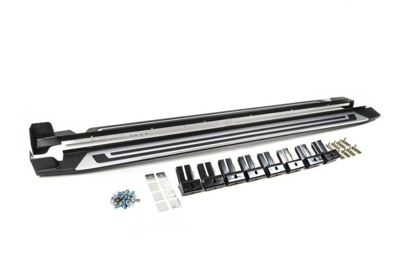 Купити Бокові пороги для ОЕМ All Space (2 шт., алюм) для Volkswagen Tiguan 2016-2023 рр