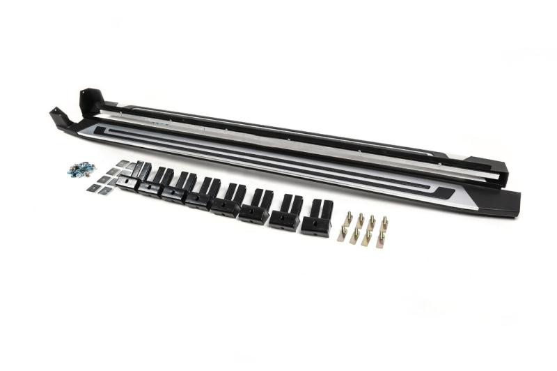 Купити Бокові пороги для ОЕМ All Space (2 шт., алюм) для Volkswagen Tiguan 2016-2023 рр