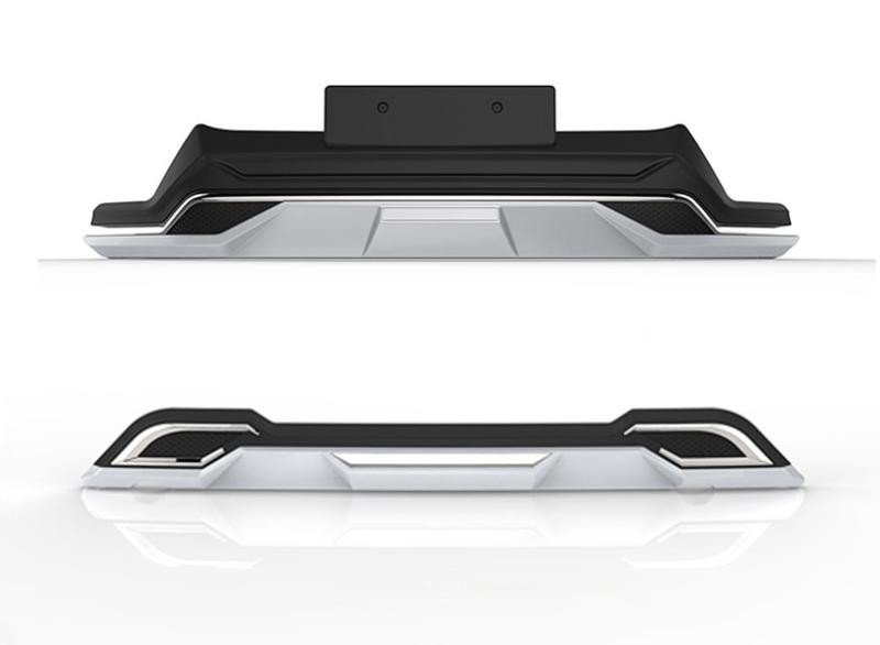 Купити Передня і задня накладки для Toyota Innova 2015- рр