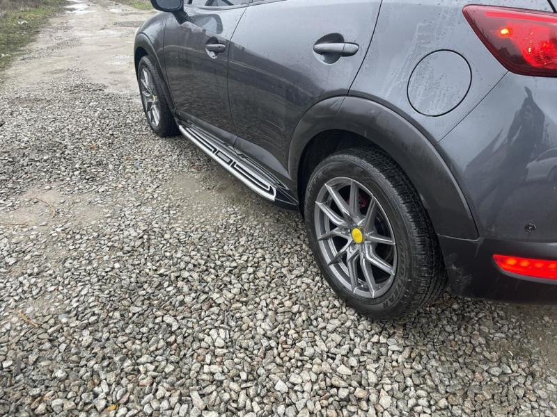 Купити Бокові пороги Оригінал (2 шт) для Mazda CX-3 2015- рр