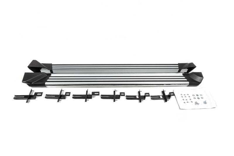 Купить Боковые пороги OEM V1 (2 шт) для Jeep Wrangler 2018- гг