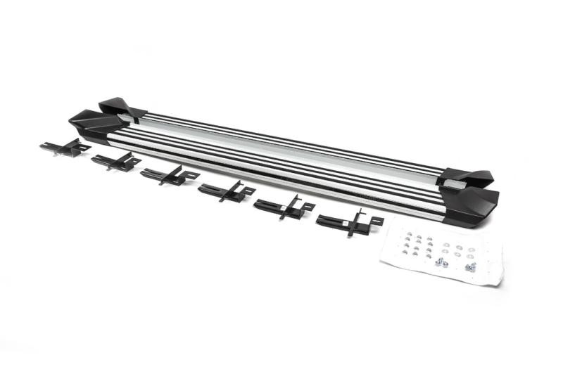 Купить Боковые пороги OEM V1 (2 шт) для Jeep Wrangler 2018- гг