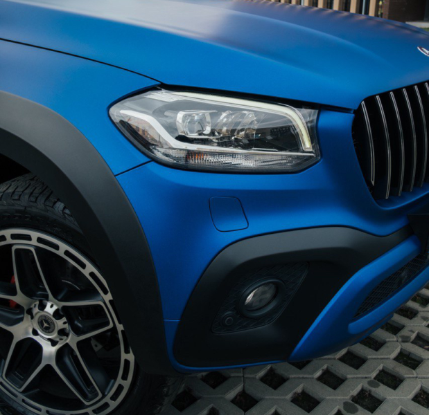 Купить Передняя решетка GT Panamericana для Mercedes X class