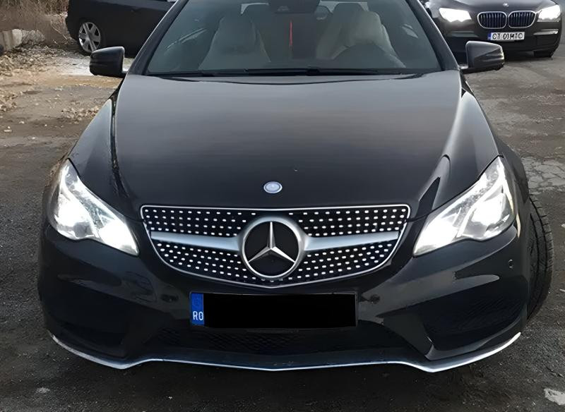 Купить Передняя решетка (2014-2016, Diamond Silver) для Mercedes E-сlass coupe C207