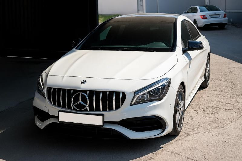 Купити Передня решітка (2013-2016, GT Panamericana) для Mercedes CLA C117 рр