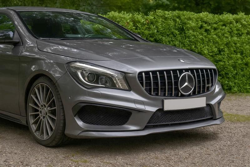 Купити Передня решітка (2017-2019, GT Panamericana) для Mercedes CLA C117 рр
